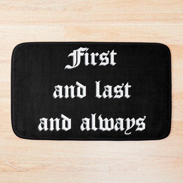 Item preview, First and last and always- Sisters of Mercy Gohtic LetterTribute designed and sold by simpledarkwavewisdom.