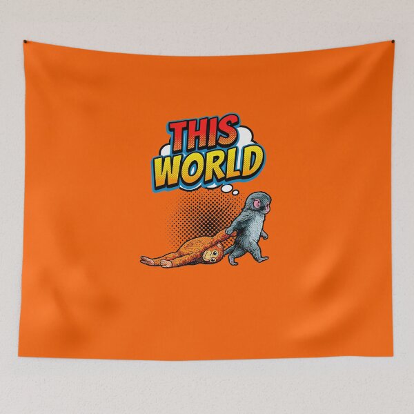 Item preview, Punch monkey primate irony designed and sold by Poshparagon!.