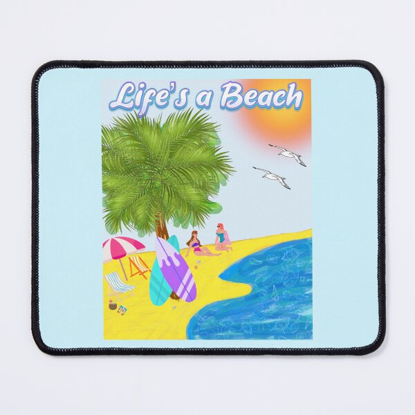 Item preview, Life’s a Beach designed and sold by ParkandPress.