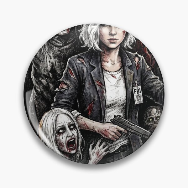 Item preview, Grace Ashcroft RE Requiem Raccoon Legacy FBI Analyst Portrait Icon designed and sold by Senpaiwaves.