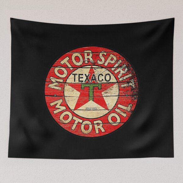 Item preview,  Texaco Retro Motor Spirit Motor Oil designed and sold by PopularDesign.