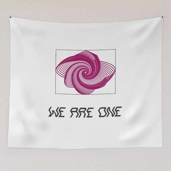 Item preview, WE ARE ONE Print. Coherent Heart Centered Energy People Unite. ONENESS UNITY  designed and sold by Cosmic Collective Print.