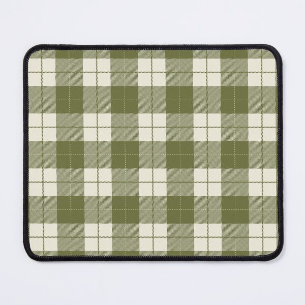 Item preview, Light Green And Cream Buffalo Plaid   designed and sold by pattern-archive.