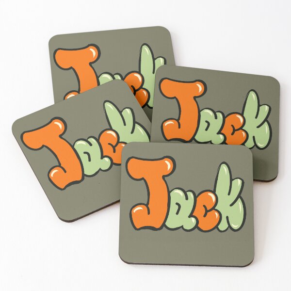 Item preview, Jack in orange - The top 10 best Personalized Custom Name gift ideas for boys and men named Jack. designed and sold by Artonmytee.