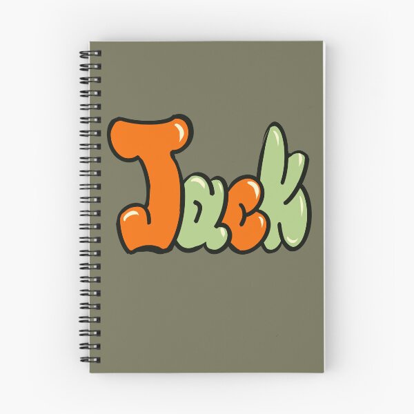 Item preview, Jack in orange - The top 10 best Personalized Custom Name gift ideas for boys and men named Jack. designed and sold by Artonmytee.