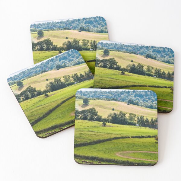 Item preview, Rolling Hills Near Guildford  | Surrey England Summer Countryside | UK Landscape Photograph designed and sold by ThatSurreyLife.