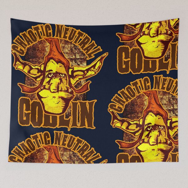 Item preview, Chaotic Neutral Goblin Shirt – Dark Fantasy RPG Creature Art designed and sold by AreKreative.