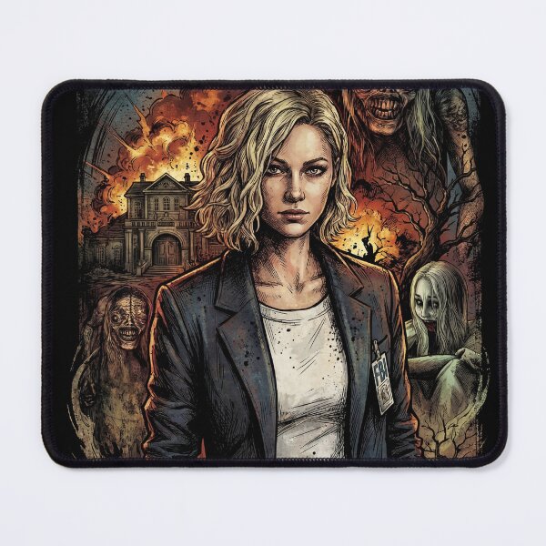 Item preview, RE9 Grace Ashcroft Protagonist Leon Duo Action Tension Balance Art designed and sold by Senpaiwaves.