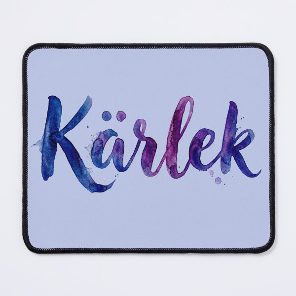 Item preview, Kärlek in Watercolour (Love in Swedish) designed and sold by CalmnessbyChoice.