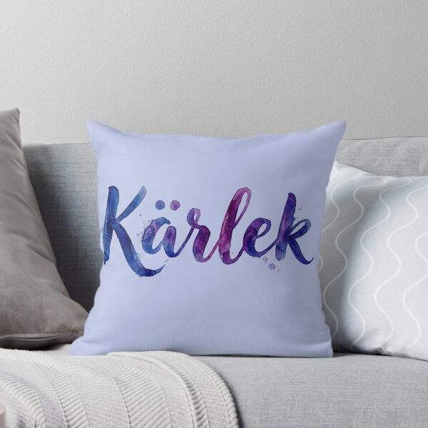 Item preview, Kärlek in Watercolour (Love in Swedish) designed and sold by CalmnessbyChoice.