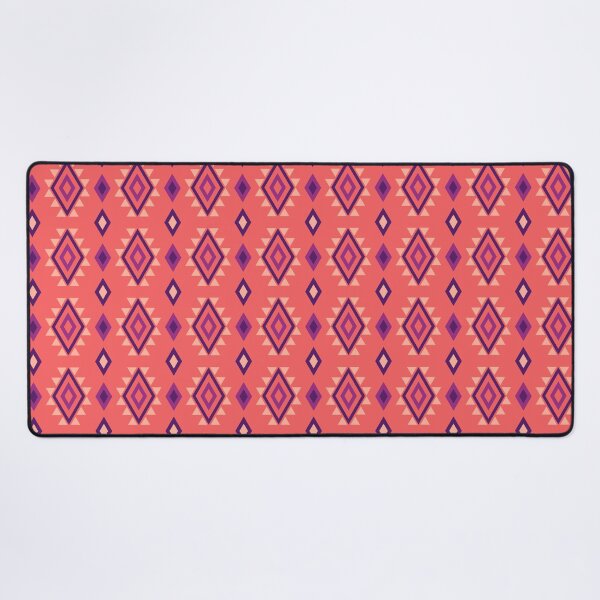 Item preview, Unique Pink Symbolic Grid - Ethnic Polynesian Tribal - Mother'S Day Gifts designed and sold by RoyalStarsPatts.