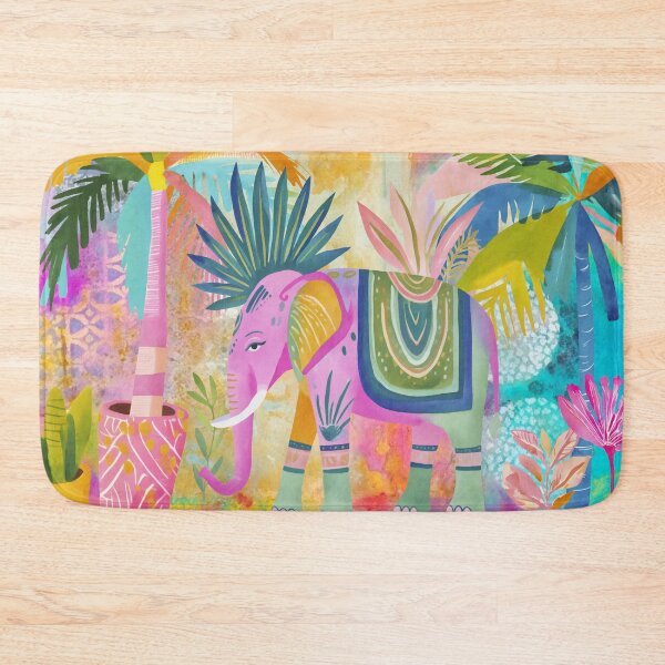 Item preview, Whimsical Elephant Fantasy Garden designed and sold by artsandsoul.