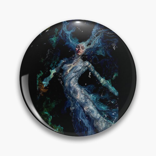 Item preview, Iara Brazilian Enchantress – Surreal Aquatic Fantasy Art #8 designed and sold by Helios Be. Lavsh.