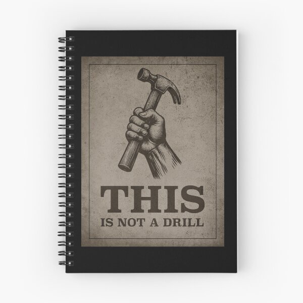 Item preview, This is Not a Drill - Hand holding Hammer (Eroded) designed and sold by STUDIO-72.