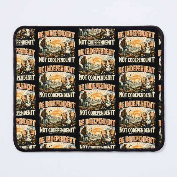 Item preview, Be Independent Not Codependent Self Growth Freedom Design designed and sold by TeeTimeTreasure.