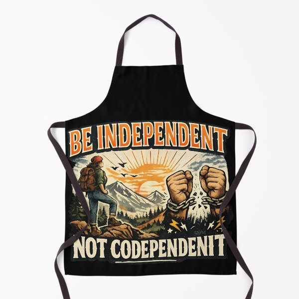 Item preview, Be Independent Not Codependent Self Growth Freedom Design designed and sold by TeeTimeTreasure.