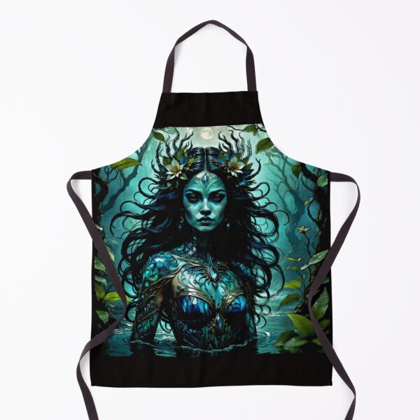 Item preview, Iara Brazilian Enchantress – Surreal Aquatic Fantasy Art #9 designed and sold by Helios Be. Lavsh.