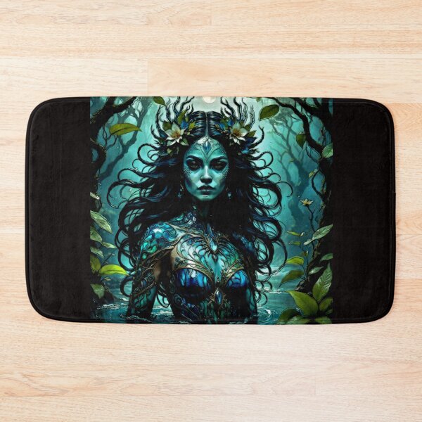 Item preview, Iara Brazilian Enchantress – Surreal Aquatic Fantasy Art #9 designed and sold by Helios Be. Lavsh.