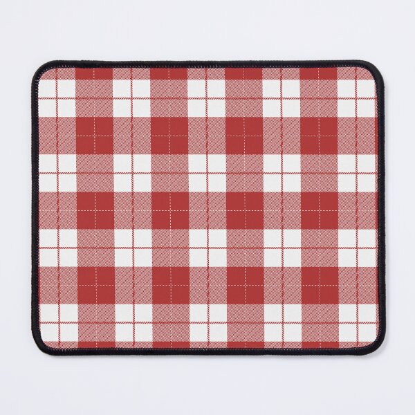Item preview, Red And White Buffalo Plaid   designed and sold by pattern-archive.
