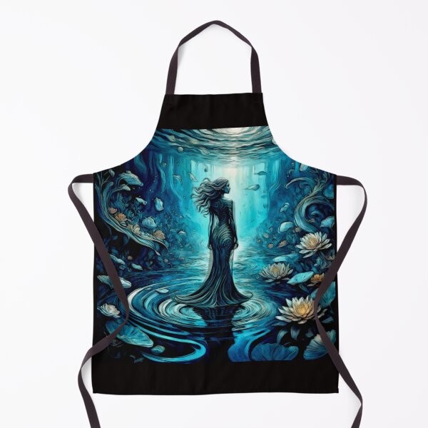Item preview, Iara Brazilian Enchantress – Surreal Aquatic Fantasy Art #10 designed and sold by Helios Be. Lavsh.
