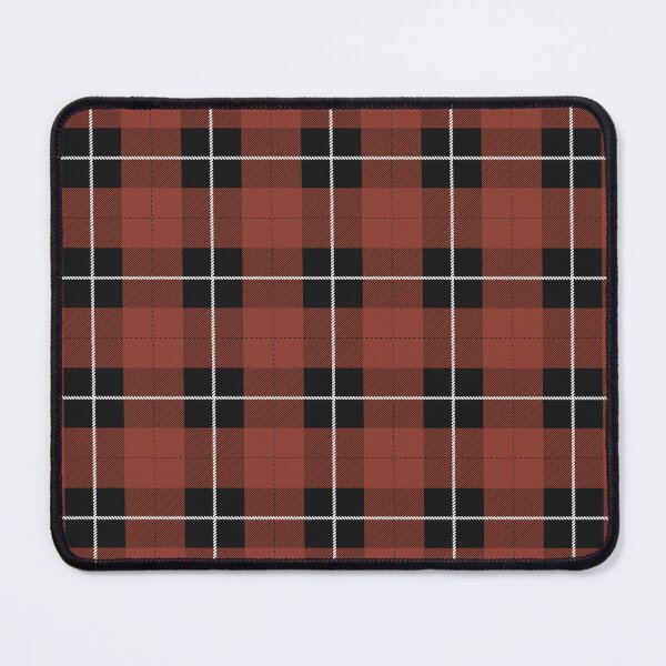 Item preview, Rust And Black Buffalo Plaid   designed and sold by pattern-archive.