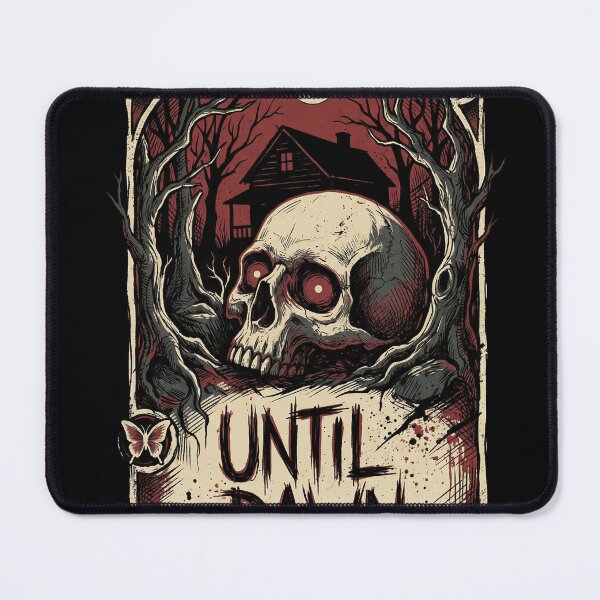 Item preview, Until Dawn Wendigo Horror Portrait – Clawed Beast Snowy Lodge Night Art designed and sold by Senpaiwaves.