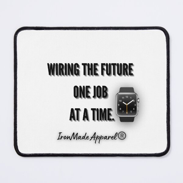Item preview, Wiring the Future One Job at a Time Electrician T-Shirt – Pride in Every Wire designed and sold by IronMade Apparel.