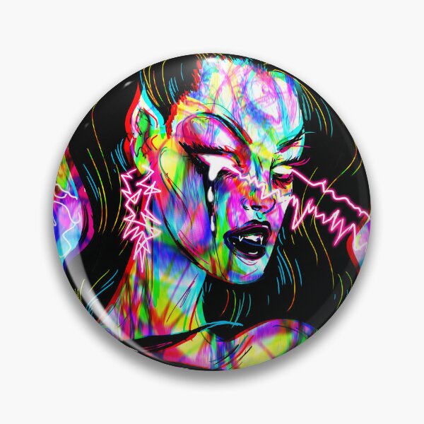 Item preview, Neon Graffiti Minx designed and sold by DoloresHecate.