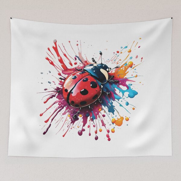 Item preview, Colorful Ladybug designed and sold by Moxie Ink Lady.