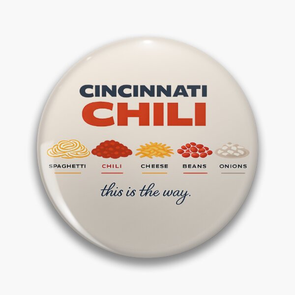 Item preview, Cincinnati Chili – This Is The Way Retro Diner Food Design designed and sold by postmarkpaw.