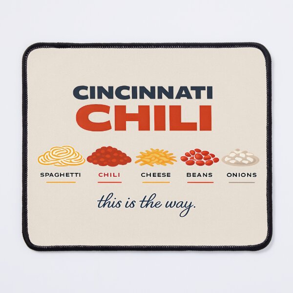 Item preview, Cincinnati Chili – This Is The Way Retro Diner Food Design designed and sold by postmarkpaw.