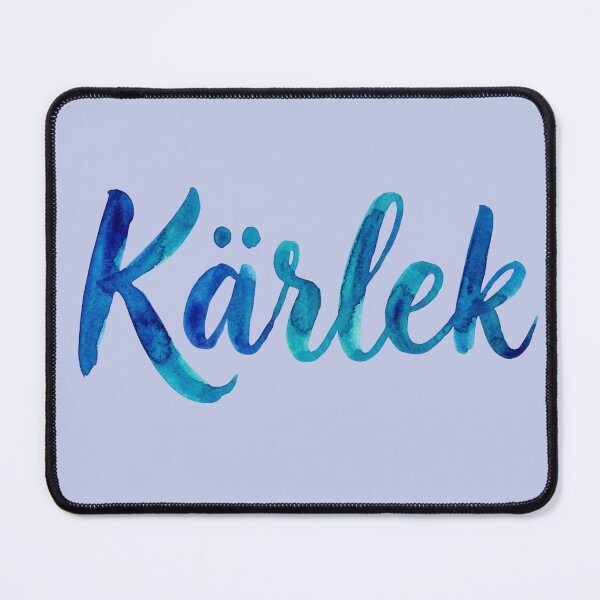 Item preview, Kärlek in Watercolour (Love in Swedish) designed and sold by CalmnessbyChoice.