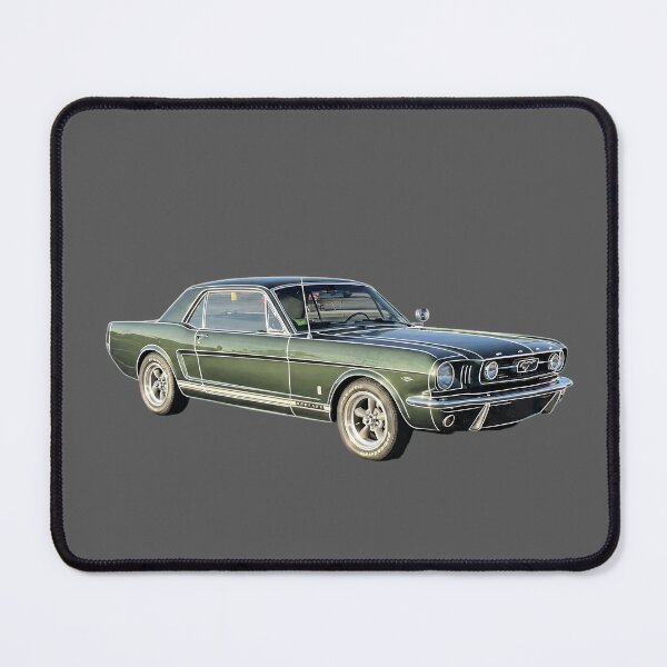 Item preview, Green Mustang Overlay Art designed and sold by LeonaLines.