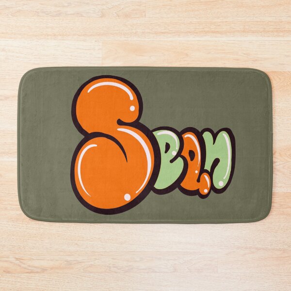 Item preview, Sean name in orange graffiti calligraphy Top 10 best personalized gifts for boys and men named Sean designed and sold by Artonmytee.