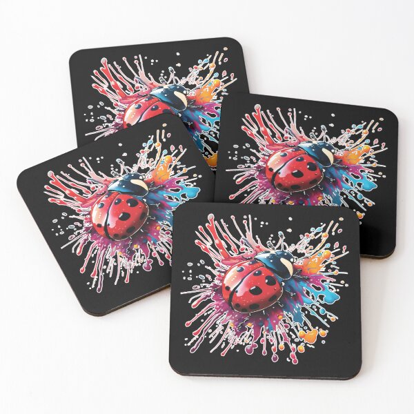 Item preview, Colorful Ladybug designed and sold by Moxie Ink Lady.
