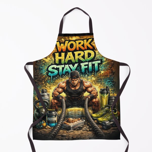 Item preview, Work Hard Stay Fit – Hardcore Gym Motivation Workout Design designed and sold by Gym4Studio.