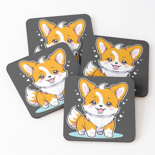 Item preview, Cute Cartoon Corgi Full of Joy. designed and sold by MissYouONLY.