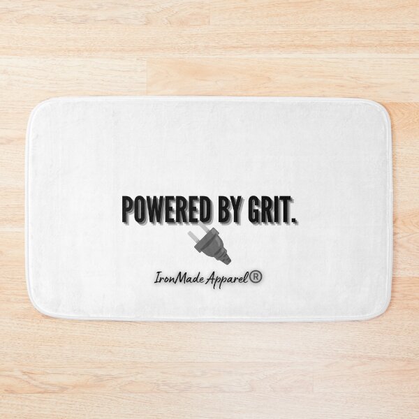 Item preview, Powered By Grit Electrician T-Shirt – Hardworking Tradesman Pride Tee designed and sold by IronMade Apparel.