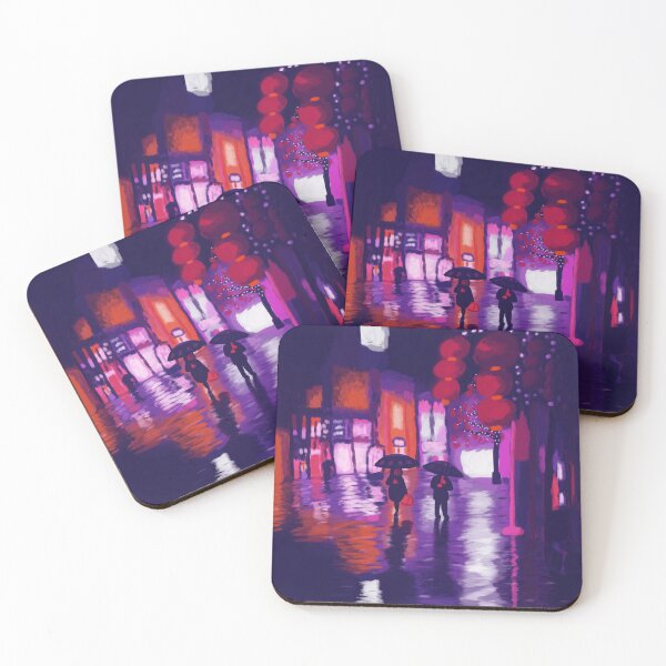 Item preview, City Street in Rain designed and sold by rapplatt.