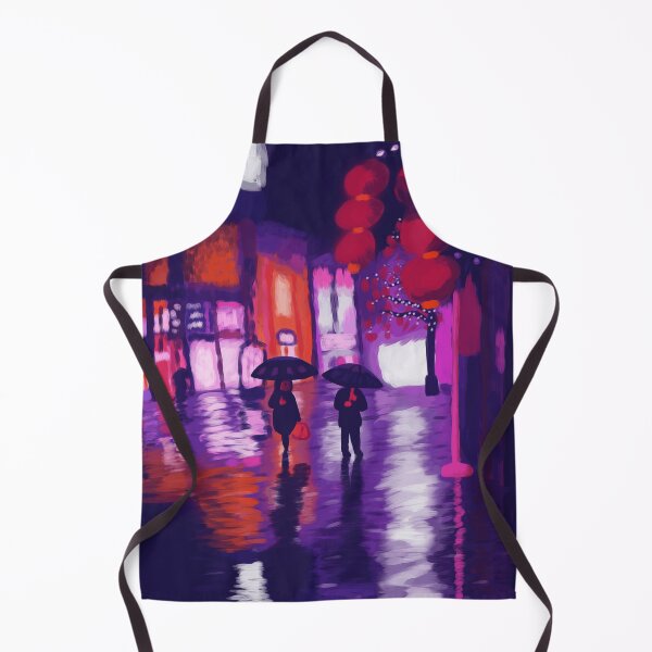 Item preview, City Street in Rain designed and sold by rapplatt.