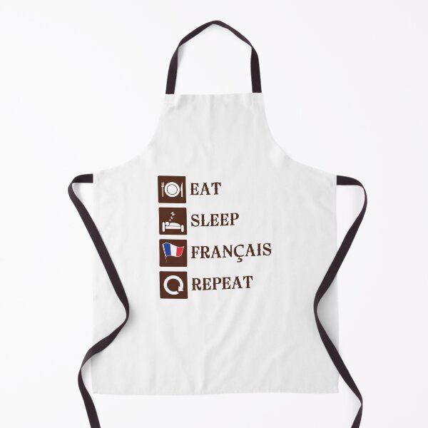 Item preview, Eat Sleep Francais Repeat Funny French Student designed and sold by jaygo.