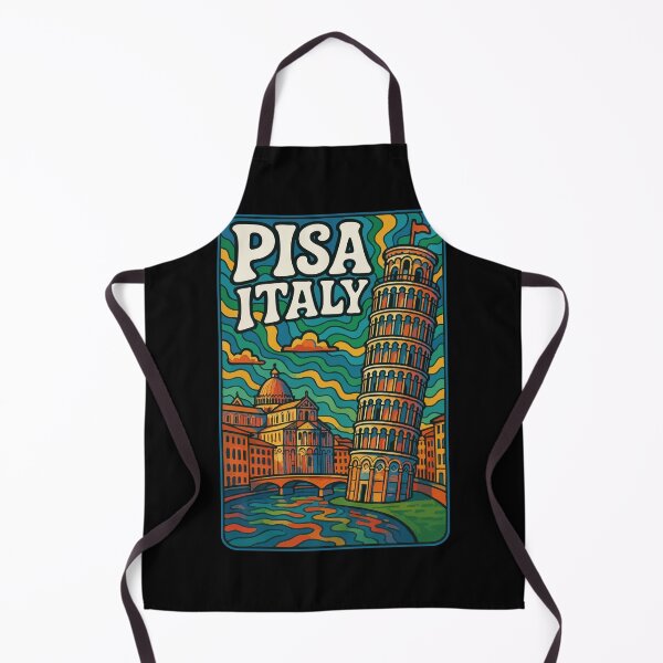 Item preview, Pisa Italy Trippy Art Travel designed and sold by TomFrontierArt.