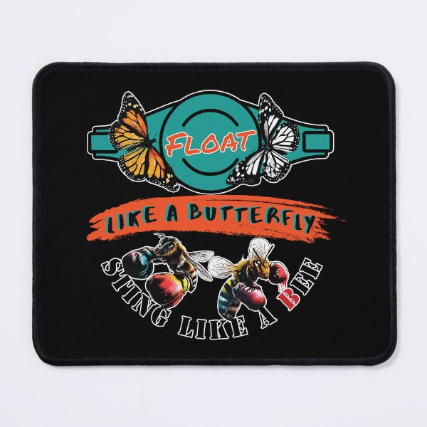Item preview, Float like a butterfly, sting like a bee designed and sold by Moxie Ink Lady.