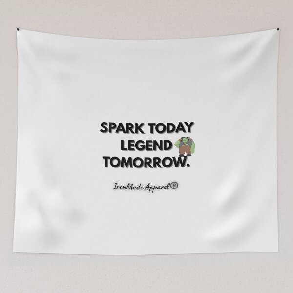 Item preview, Spark Today. Legend Tomorrow. Electrician T-Shirt – Motivational Electrical Lineman Pride Shirt designed and sold by IronMade Apparel.