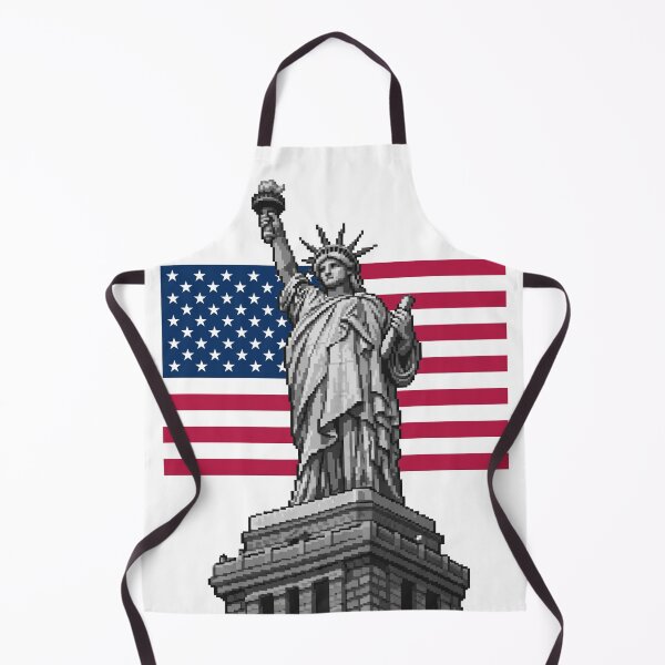 Item preview, Freedom in retro pixels liberty artwork 2d illustration black white colour designed and sold by sabartgunpla.