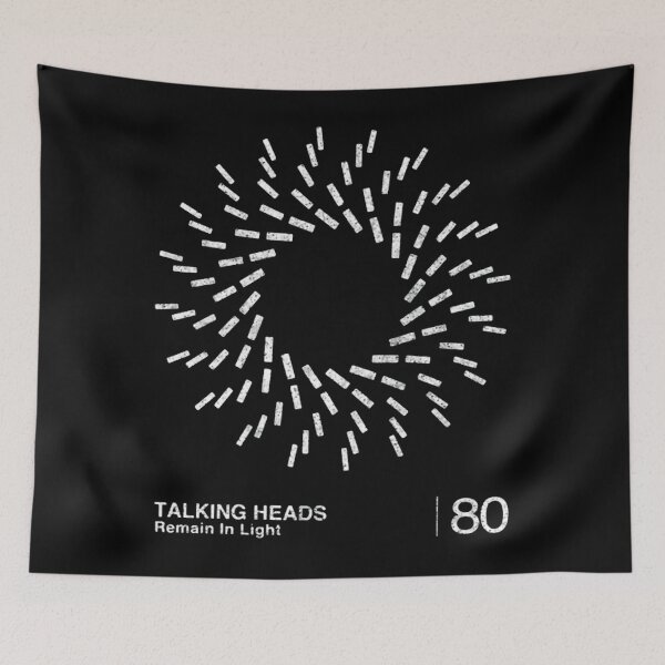 Item preview, Talking Heads Remain In Light Minimal Graphic Design Tribute designed and sold by Yazan Mshaykh.