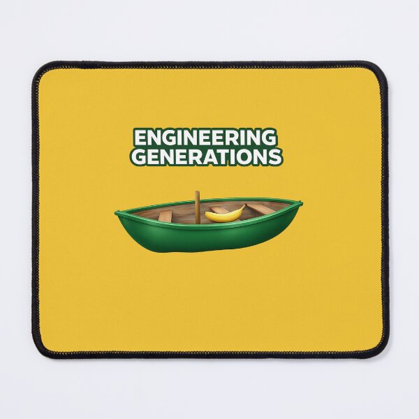 Item preview, Next Gen Engineers – Bold Green Banana Boat Design designed and sold by annenambiro.