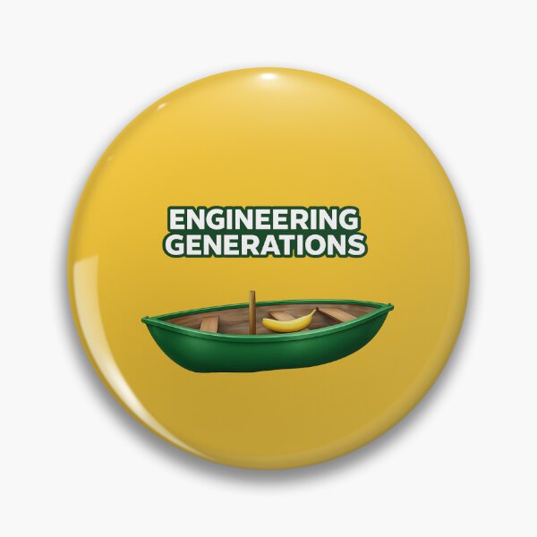 Item preview, Next Gen Engineers – Bold Green Banana Boat Design designed and sold by annenambiro.