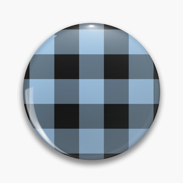 Item preview, Black And Baby Blue Gingham Pattern designed and sold by pattern-archive.