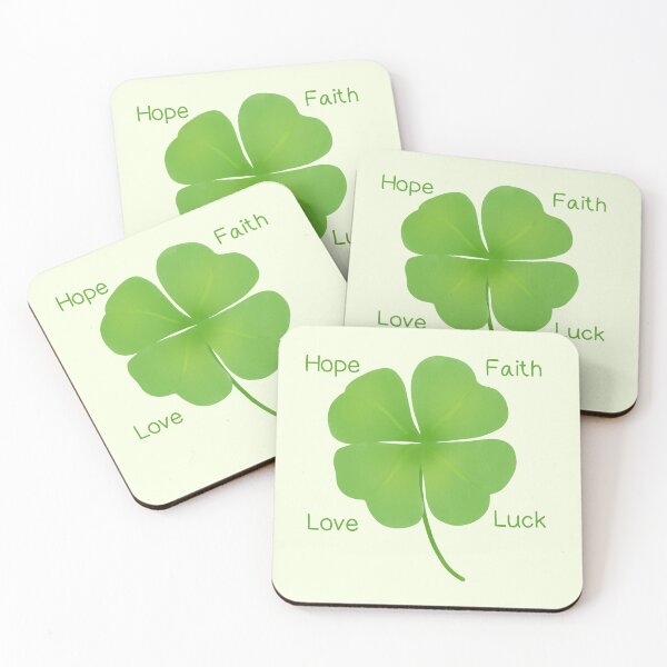 Item preview, Four leaf clover , lucky clover designed and sold by FTYCuteDesign.